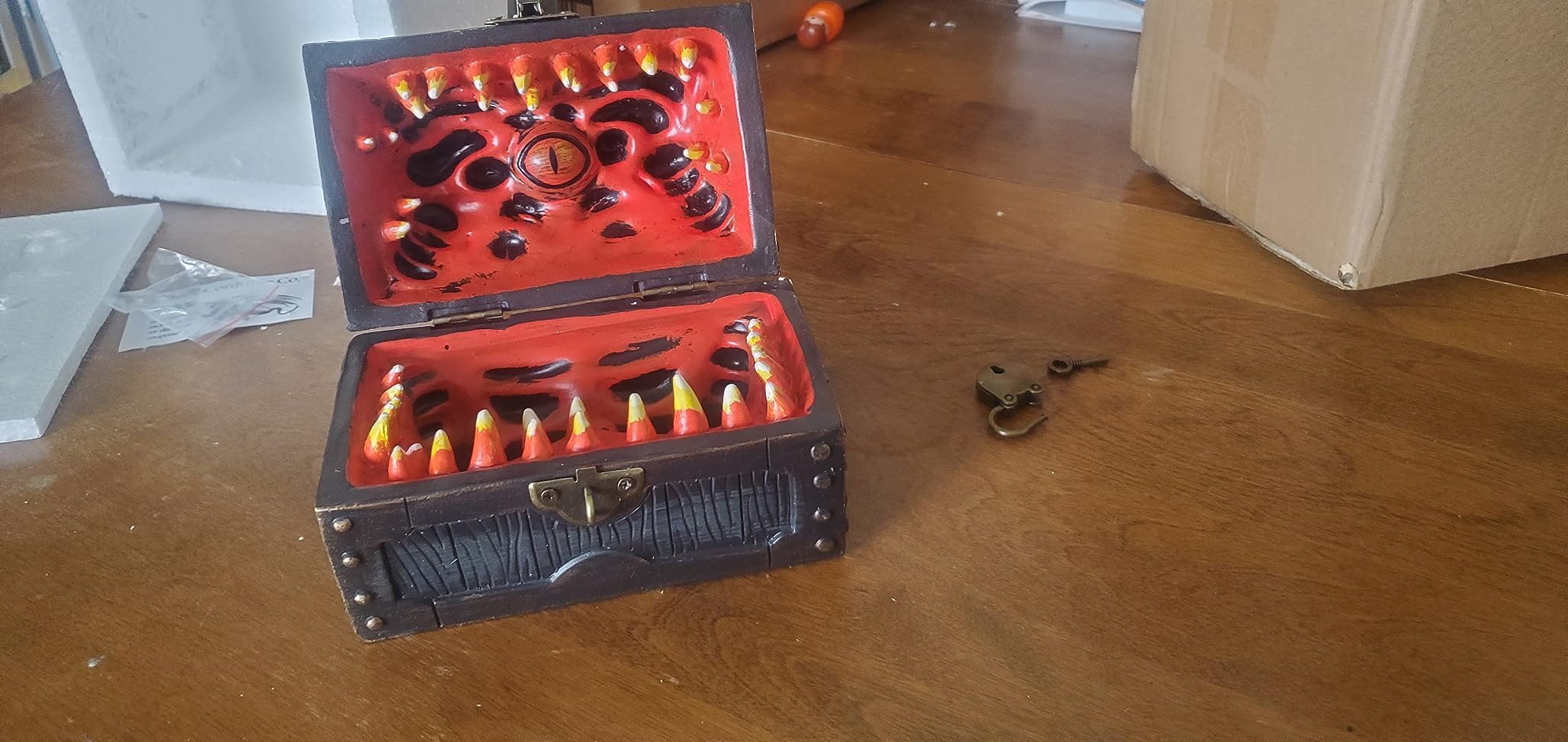 Galdor's Guild Mimic Dice Chest Storage Box | Holds 4 Polyhedral Sets (Reg) customer photo 2