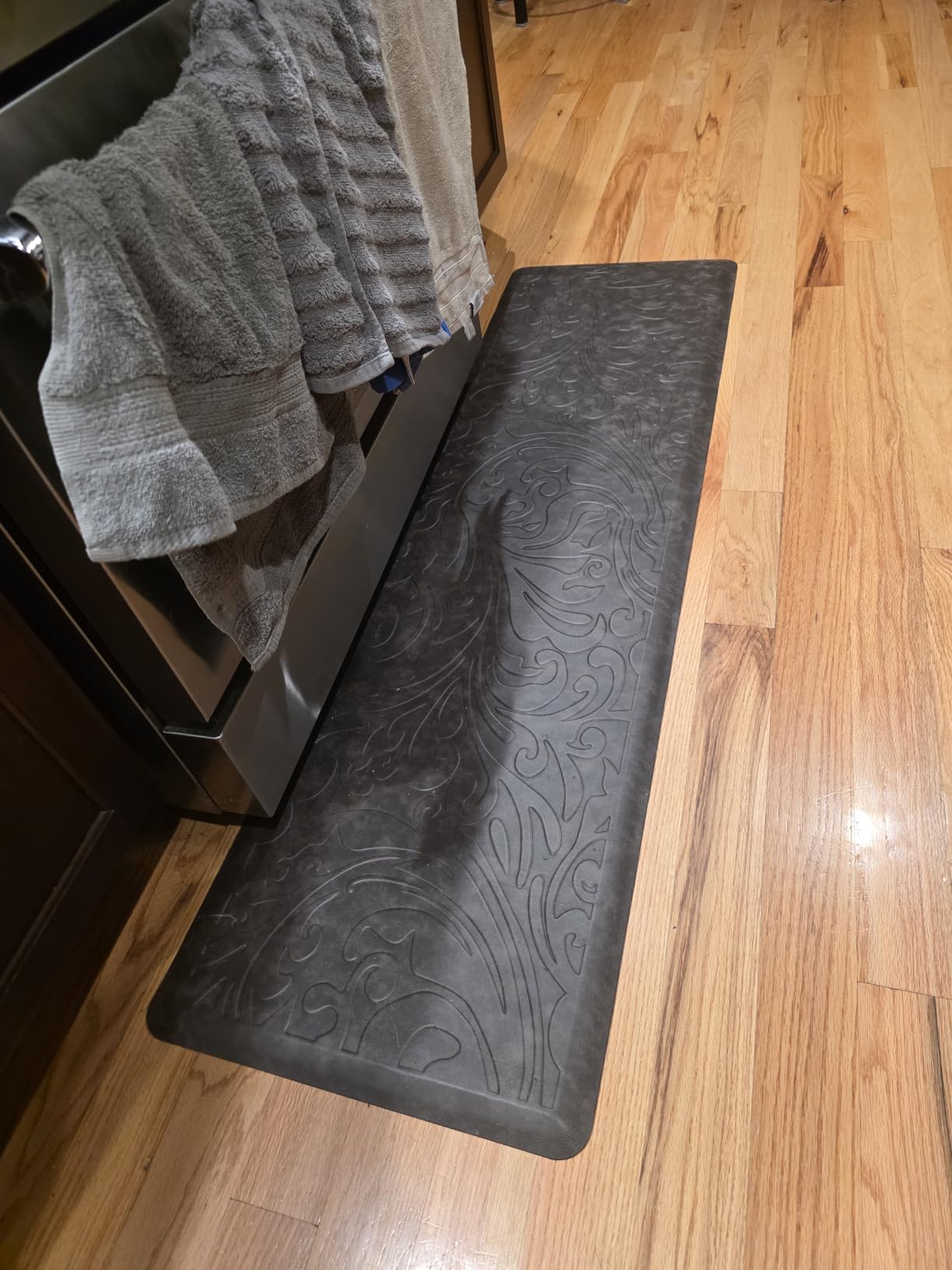Kitchen Mat Cushioned Anti-Fatigue Comfort Standing Mat Rug for Home,Office | Waterproof Non-Slip Ergonomic Comfort Rug for Sink,Laundry,Desk 17.3