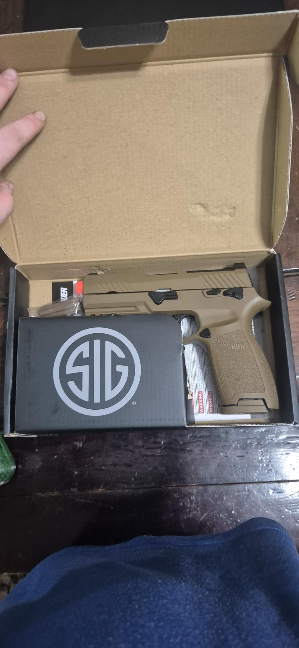 Sig Sauer ProForce 6mm M18 Green Gas Blowback Airsoft Pistol | BB Caliber 21rd Green Gas Powered Optic-Ready Gun customer photo 2