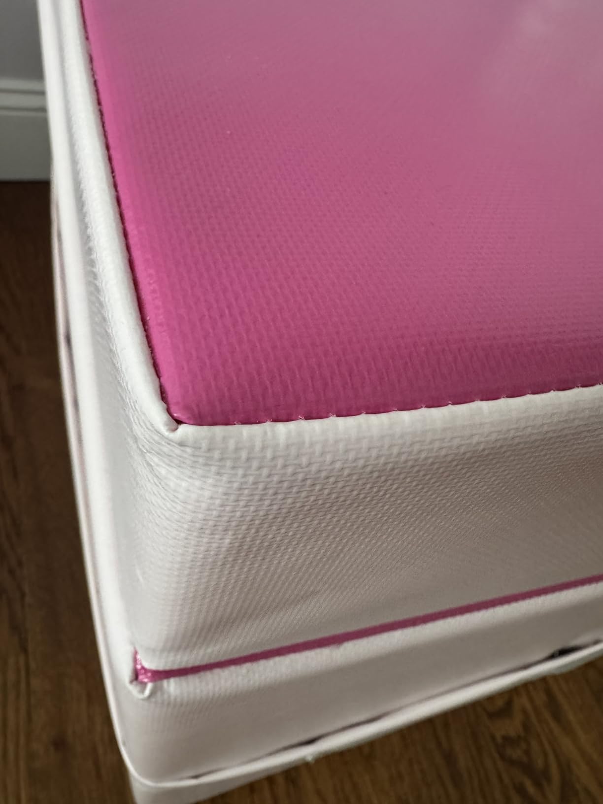 Matladin Incline Gymnastics Wedge Mat, Folding Gymnastics Mat for Kids Girls Home Training Exercise customer photo 2