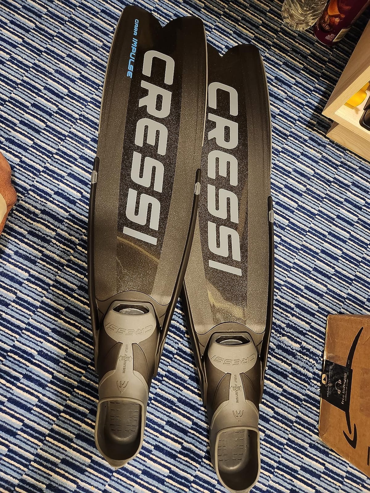 Cressi Gara Modular Impulse Fins for Freediving with Interchangeable Blades, Made in Italy customer photo 1