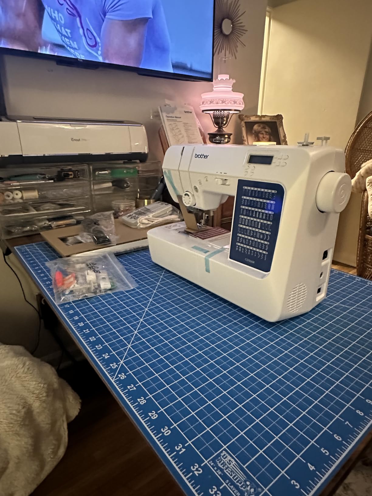 Brother CS7000X Sewing and Quilting Machine with LCD Display, 70 Built-in Stitches customer photo 1