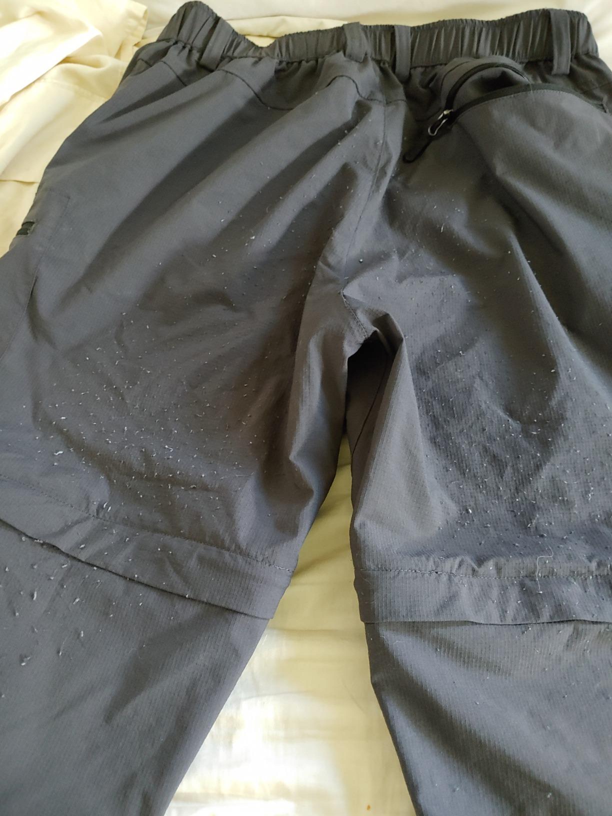 Hiauspor Women's Hiking Pants: Convertible Lightweight | Zip Off, 3 in 1 Pants, Quick-Dry, 4-Way Stretch, Elastic Waistband, 5 Pockets customer photo 2