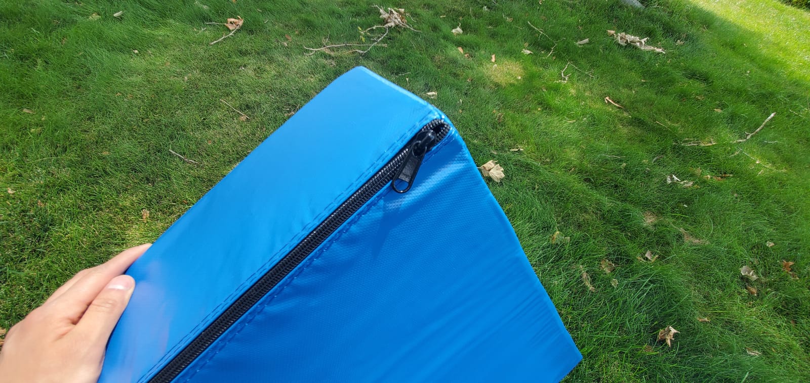 Yes4All Silencer Drop Pads/Weightlifting Drop Pads with PVC Cover & Easy Carry Handles - Sold in Pairs customer photo 1
