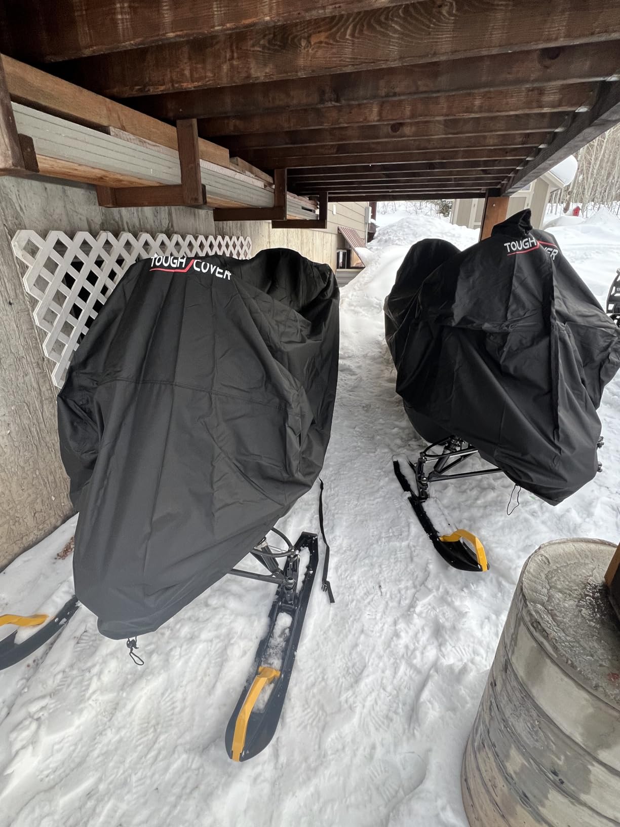 ATV Cover, Premium 600D, Standard Size, Black | Heavy-Duty Waterproof 600D Fabric With UV Protection, Includes Storage Bag For Easy ATV Cover Organization And Travel customer photo 2