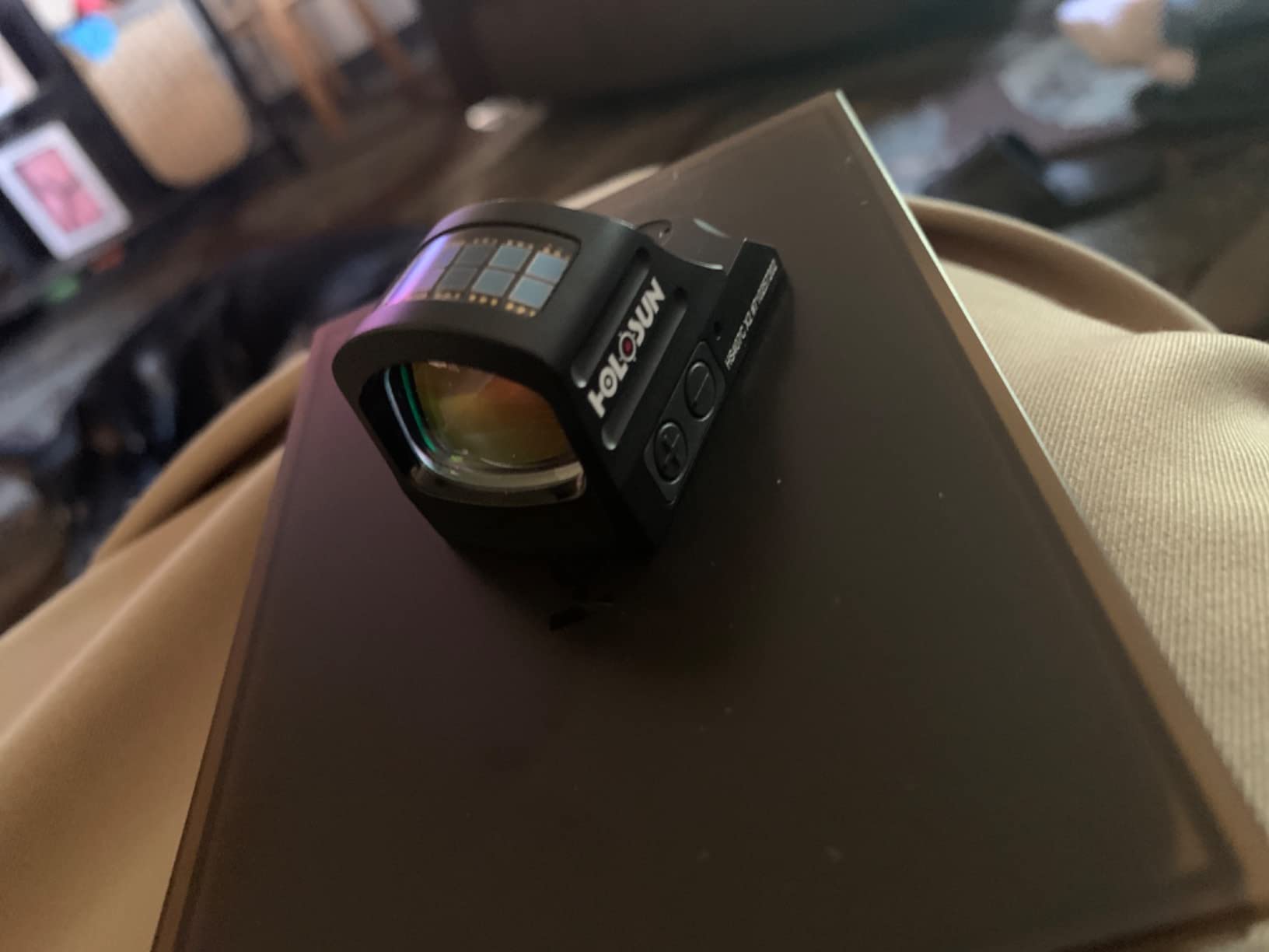 HOLOSUN 407C/507C-X2 Series, 2 MOA Dot, 32 MOA Circle Dot Options, 7075 Aluminum, Open, Solar, Shake Awake, RMR Footprint (Red, Green Reticle) (Black, Burnt Bronze) customer photo 2