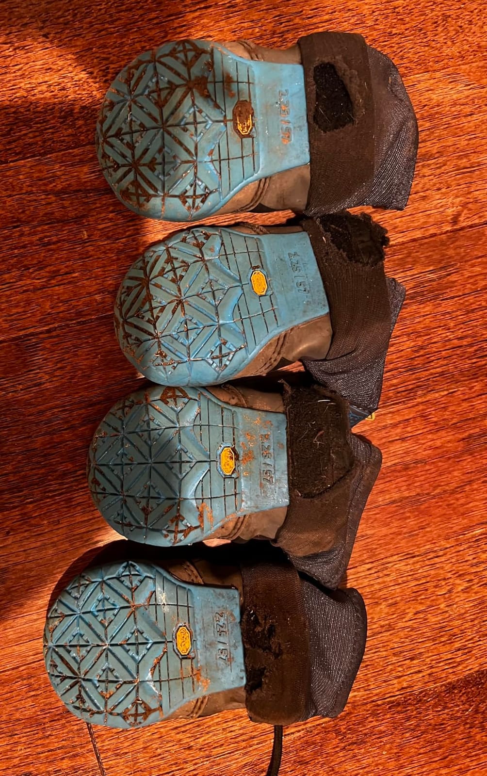 Ruffwear, Polar Trex Dog Boots - 2 Count, Obsidian Black, 2.50