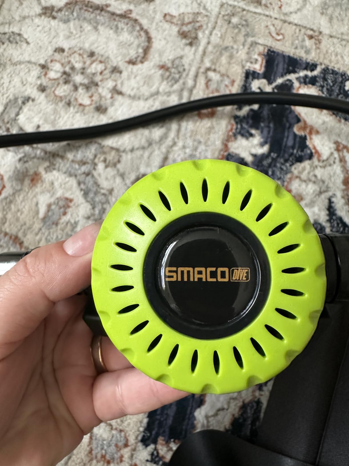 SMACO S400 Mini Scuba Tank, 1L Portable Diving Lung Air Tank | Aluminum Pony Bottle, DOT Certified, Reusable customer photo 1