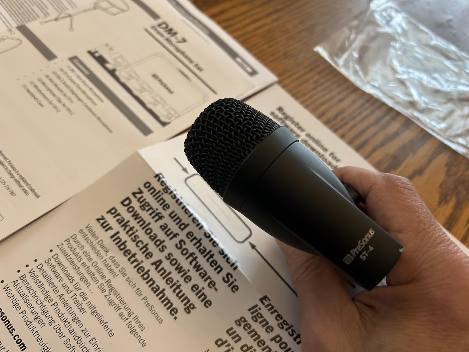 PreSonus DM-7: Complete Drum Microphone Set for Recording and Live Sound customer photo 1
