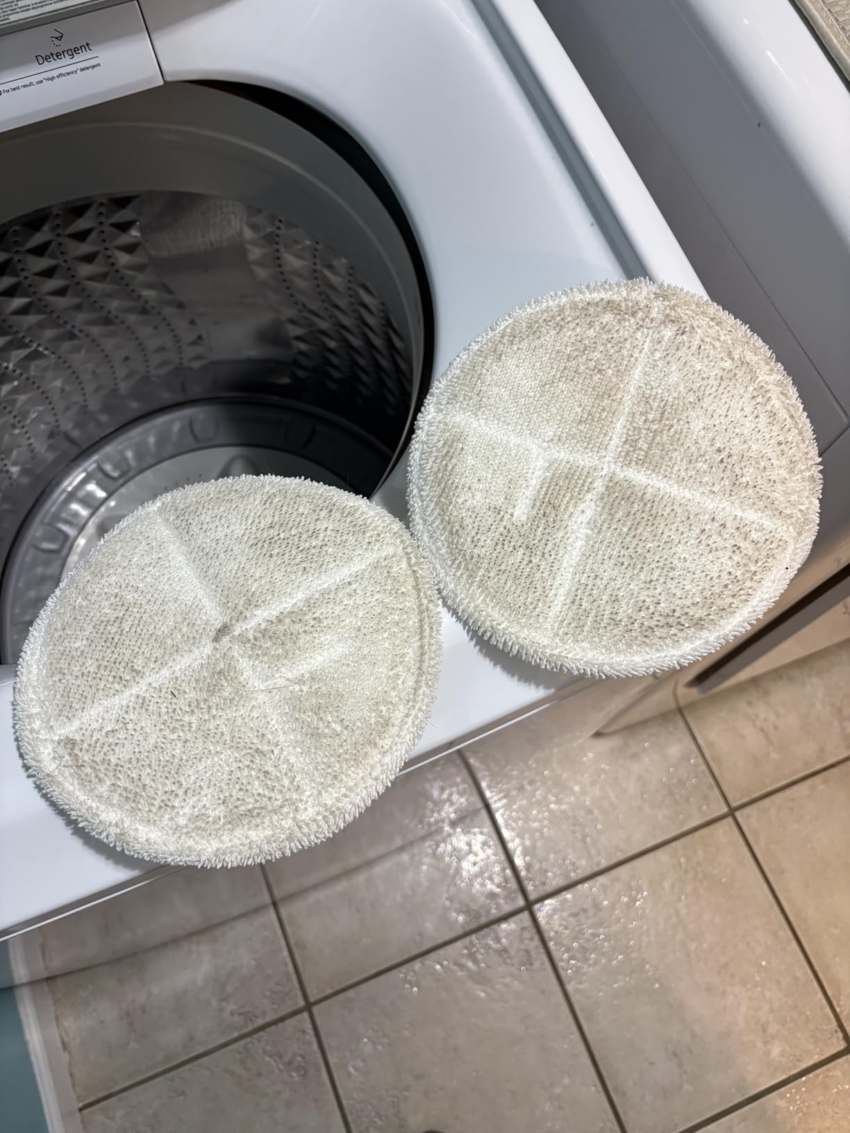 BISSELL Spinwave Cordless Pet Spin Mop, 18V Hard Floor Cleaner, 23157 | Reusable washable pads; pet stain removal; 18V for sealed wood, tile & laminate floors; cordless customer photo 1