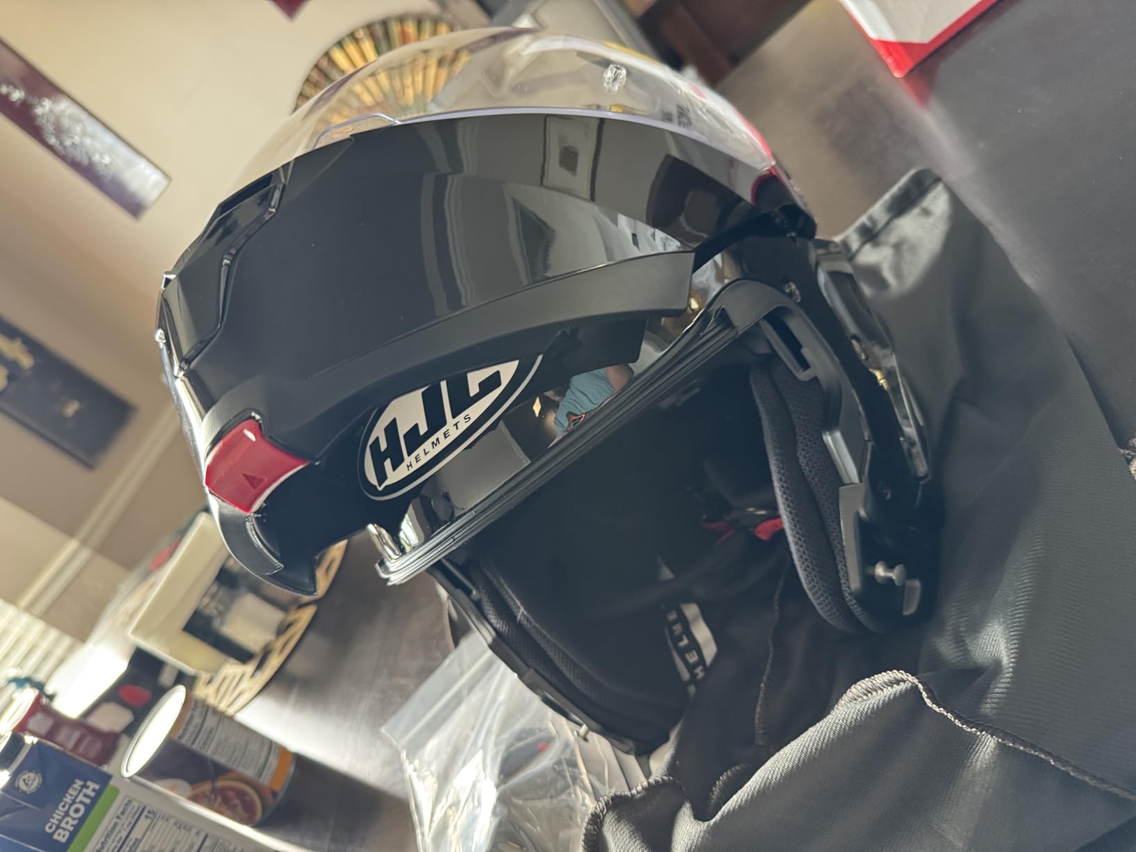 HJC C91 Solid Modular Motorcycle Helmet with HJ-17 Pinlock Shield, DOT Approved customer photo 1