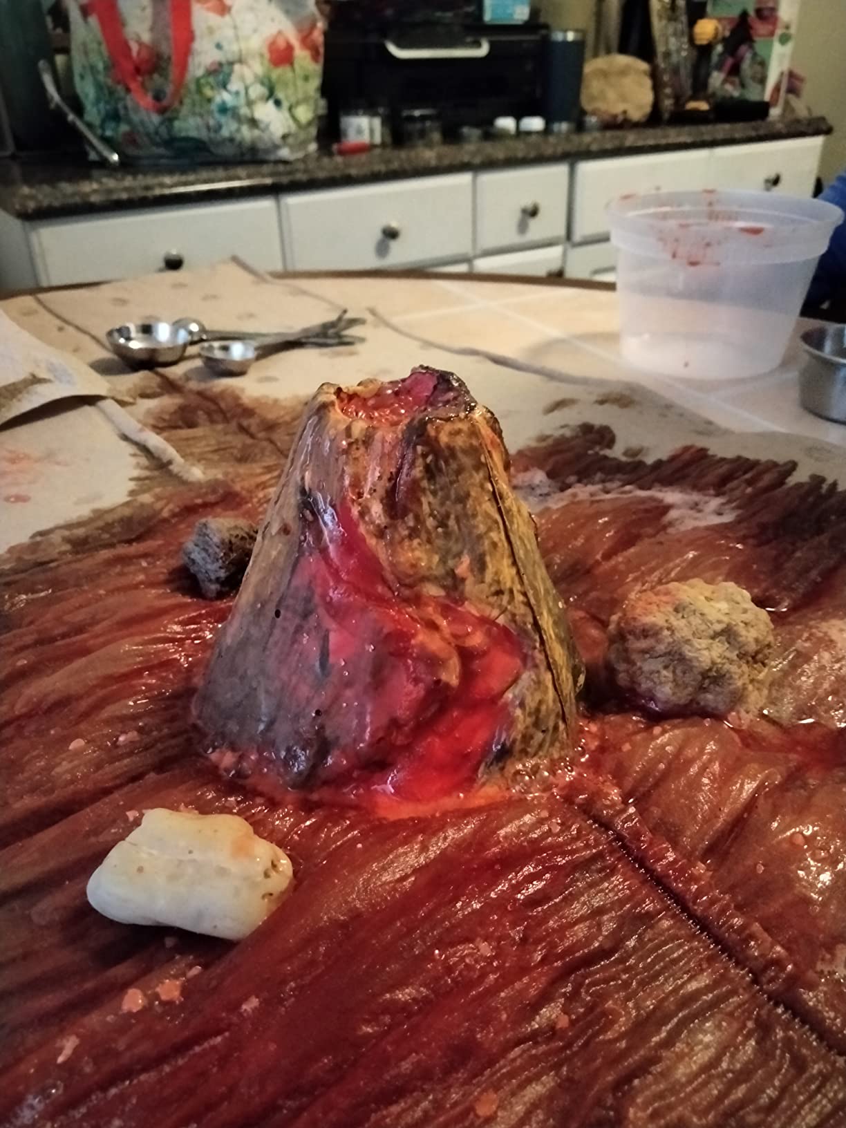 National Geographic Ultimate Volcano Science Kit for Kids Ages 8-12 | 3X More Eruptions, Pop Crystals with Exciting Sounds, Eruption Powder, Hands-On Earth Science, STEM Activity, Birthday Gift customer photo 2