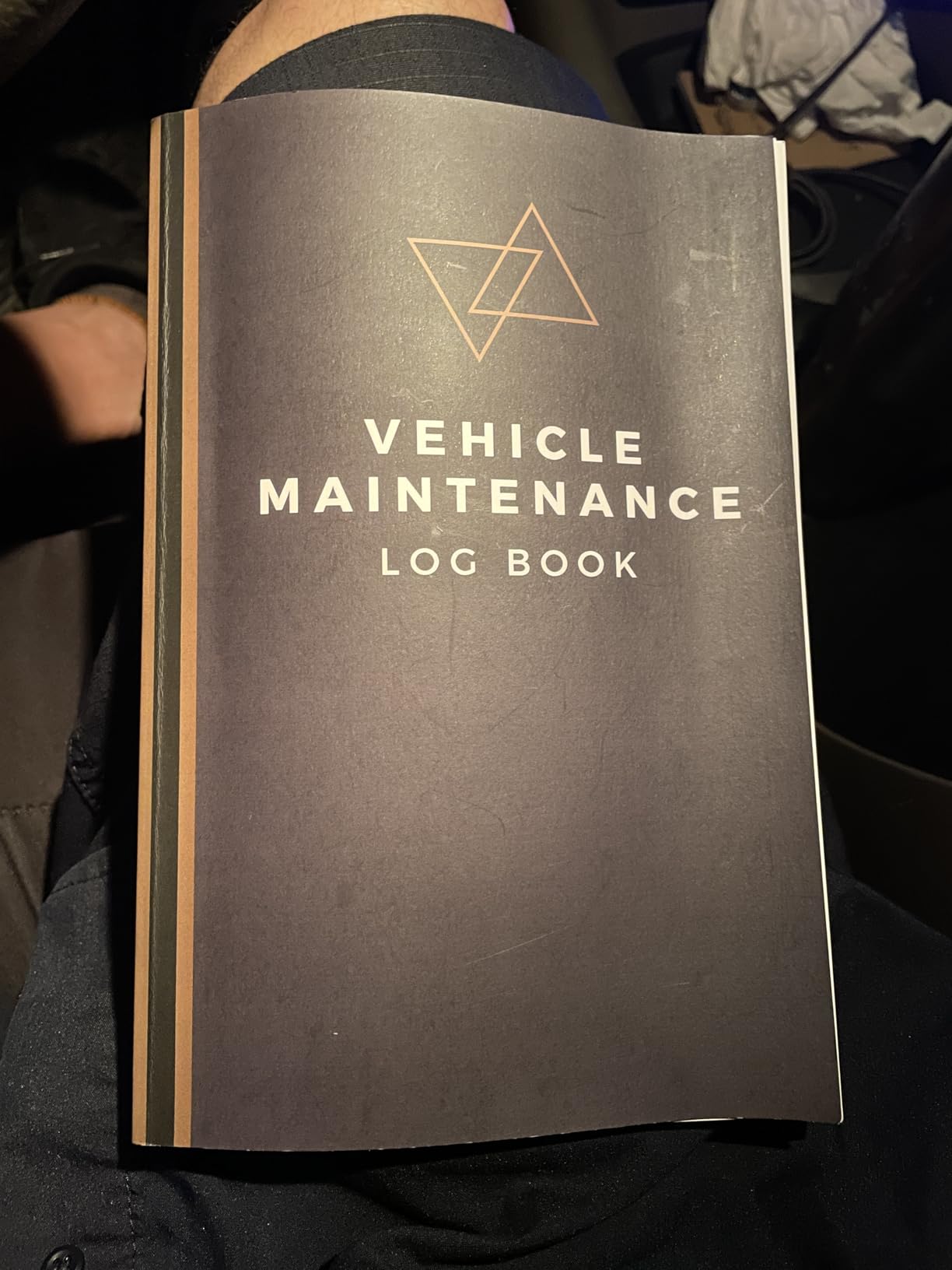 Vehicle Maintenance Log Book: Track Maintenance, Repairs, Fuel, Oil, Miles, Tires And Log Notes - Car Repair Journal - Oil Change Log Book - Auto Expense Diary - Cars, Trucks, And Other Vehicles customer photo 1