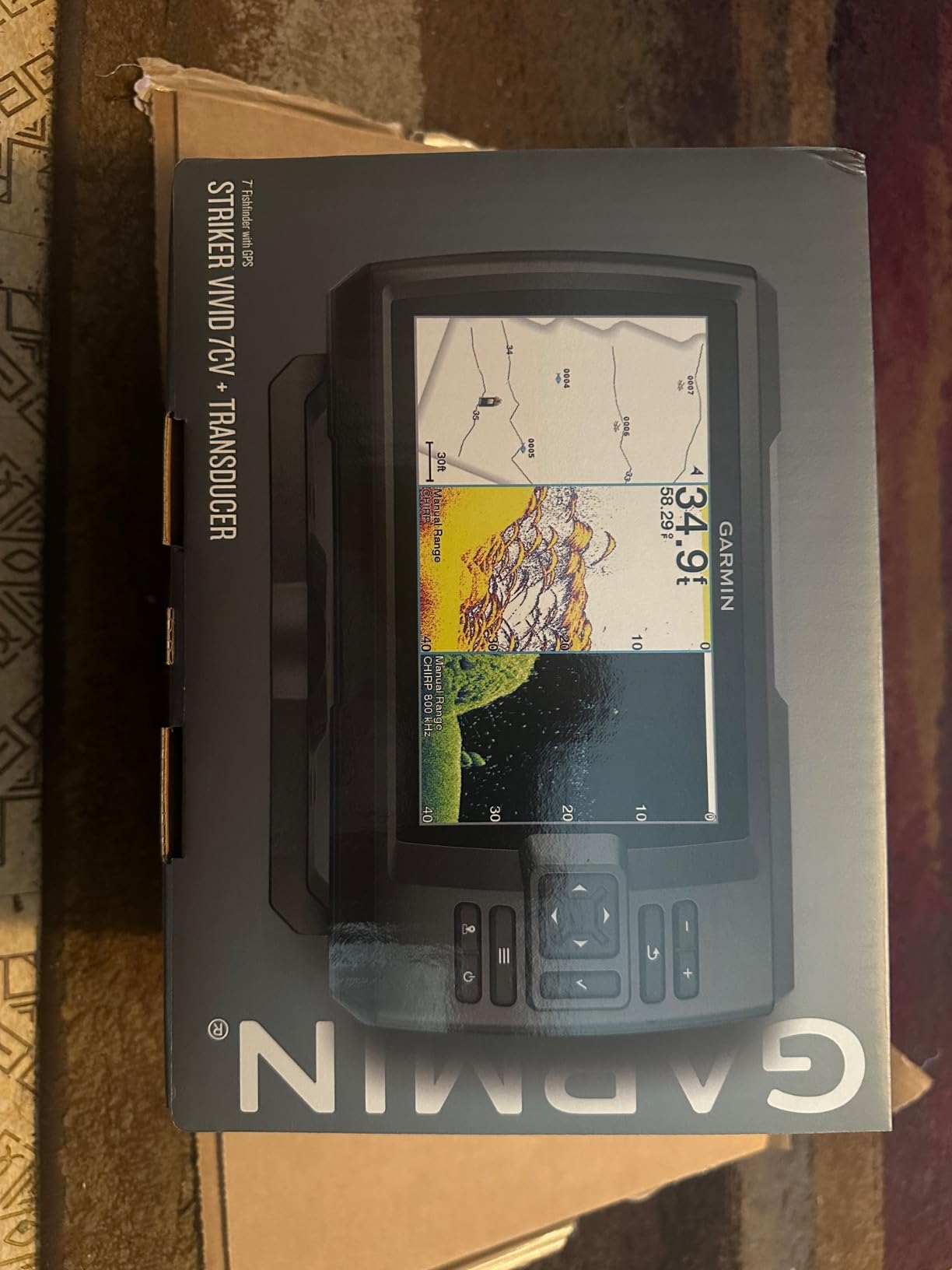 Garmin Striker Vivid 7cv with GT20-TM Transducer, 7-inch Color Fishfinder customer photo 1