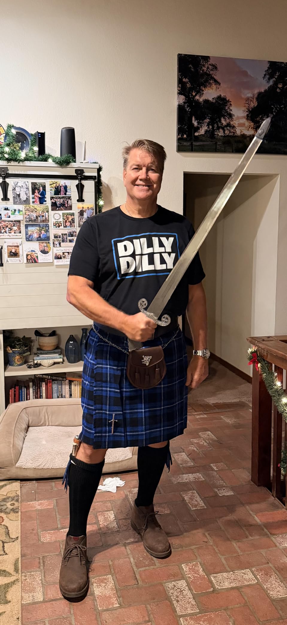 Authentic Scottish Men's Tartan Kilts - Highland Light Weight Value Kilt | Embrace Your Heritage with Comfort customer photo 2