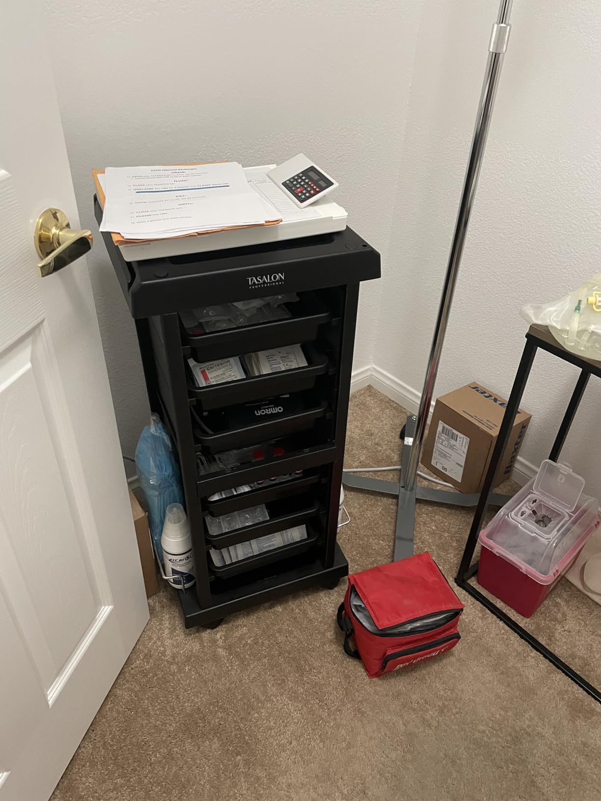 TASALON 6-Tray Multipurpose Rolling Salon Storage Cart customer photo 2