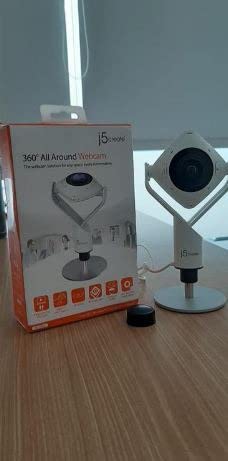 j5create 360 Degree All Around Meeting Webcam | 1080P HD Camera with High Fidelity Microphone, USB-C | for Video Conferencing, Online Classes, and Collaboration (JVCU360) customer photo 1