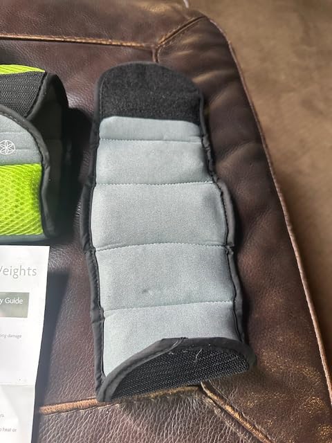 Gaiam Ankle Weights, Wearable Bracelet to Strengthen, Tone & Sculpt, Adjustable Ankle Weights for Women & Men for Yoga, Dance, Pilates, Barre, Cardio, Home & Gym Use customer photo 2