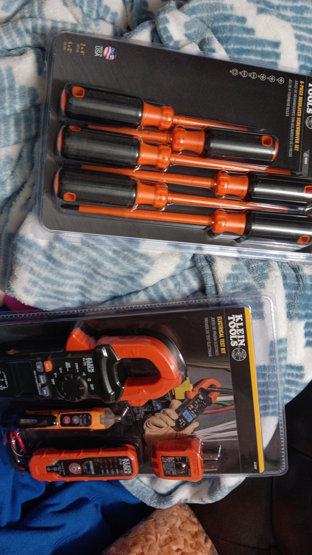 Klein Tools CL120VP Electrical Voltage Test Kit with Clamp Meter, Three Testers, Test Leads, Pouch and Batteries customer photo 1