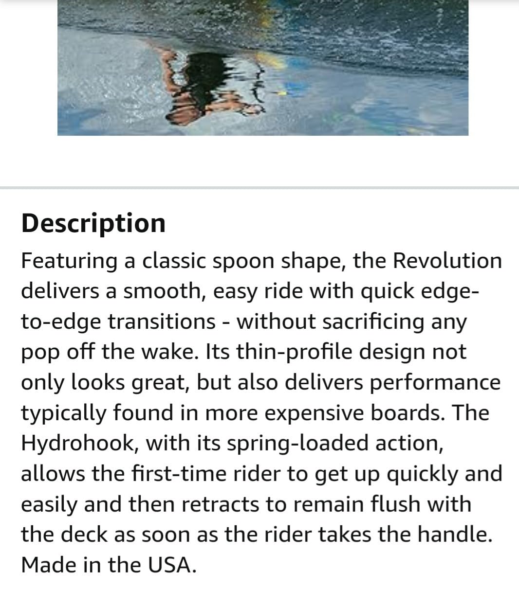Hydroslide Revolution Kneeboard customer photo 2