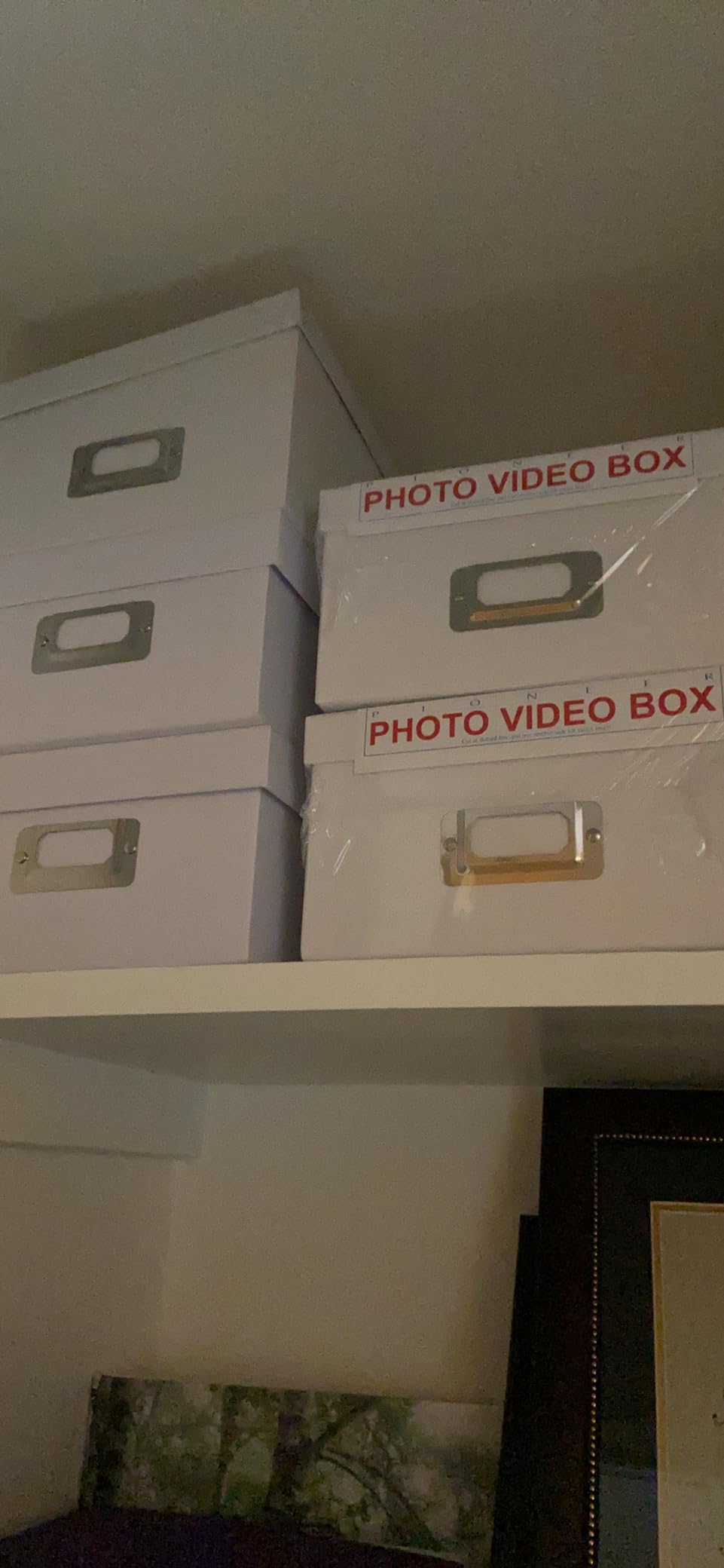 Photo Storage Box, Gray customer photo 1