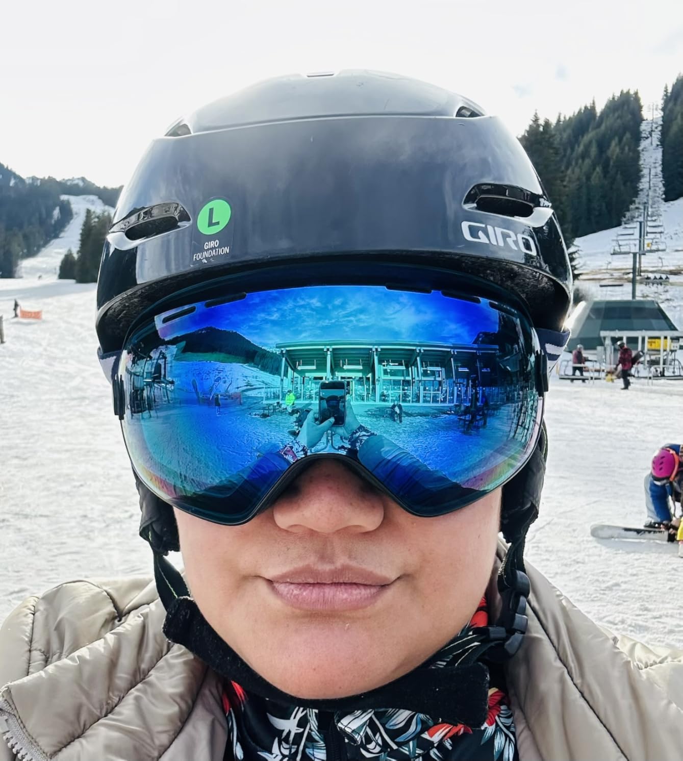 EXP VISION Snowboard Ski Goggles Men Women Youth, Anti Fog OTG Winter Snow Goggles Spherical Detachable Lens customer photo 1