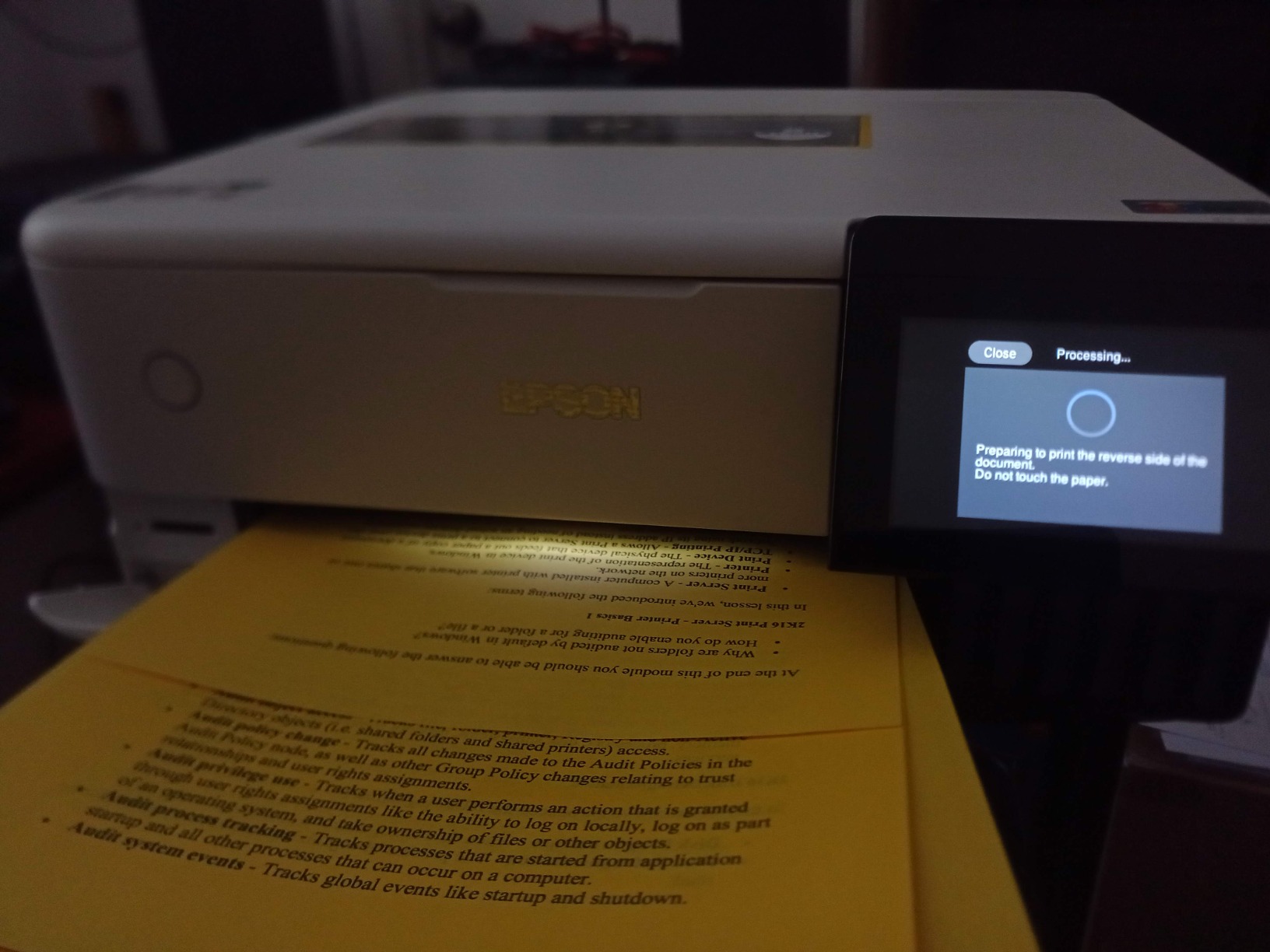 Epson EcoTank Photo ET-8500 Wireless Color All-in-One Supertank Printer customer photo 1