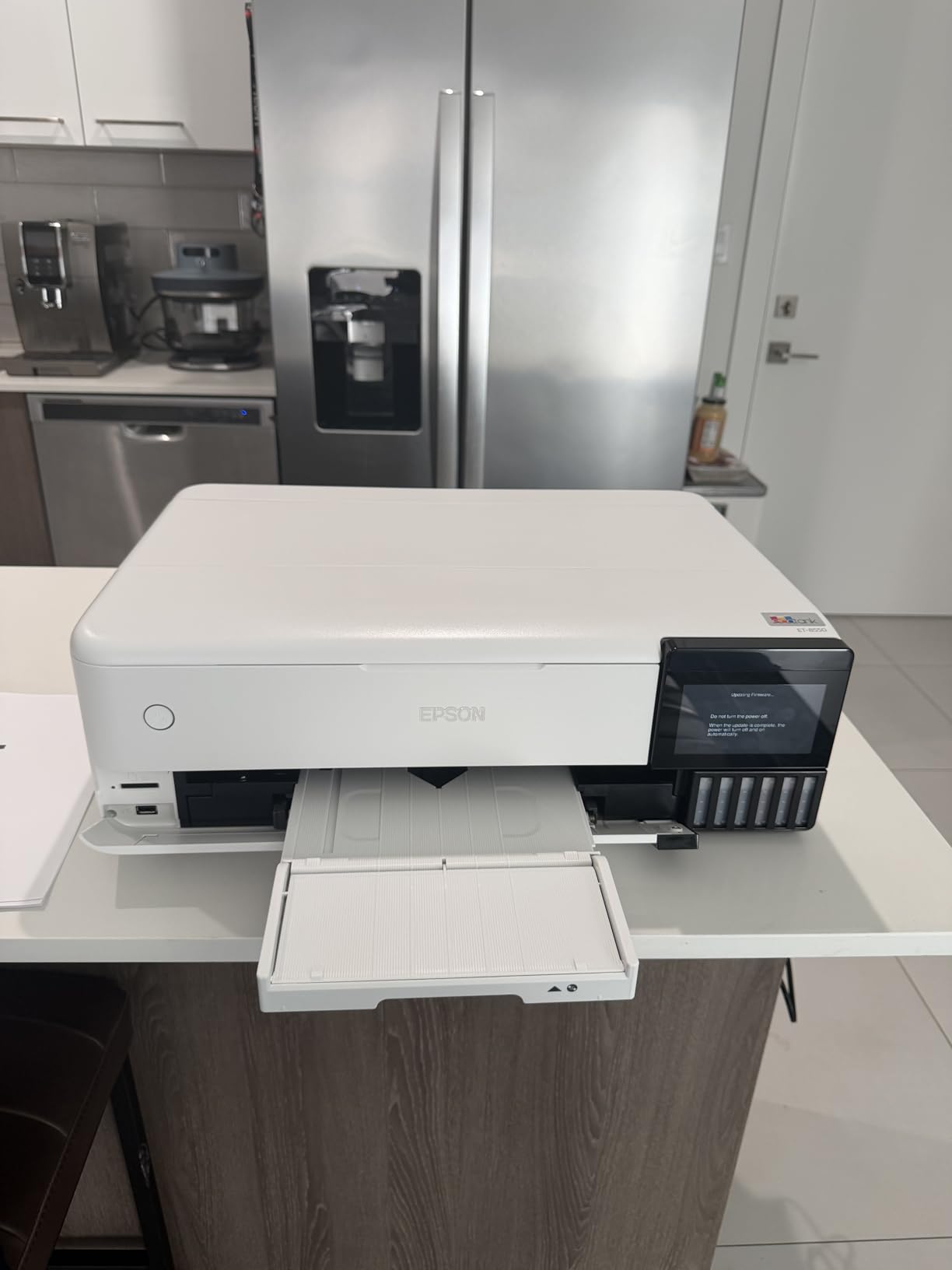 Epson EcoTank Photo ET-8550 Wireless Wide-Format All-in-One Tank Printer customer photo 2