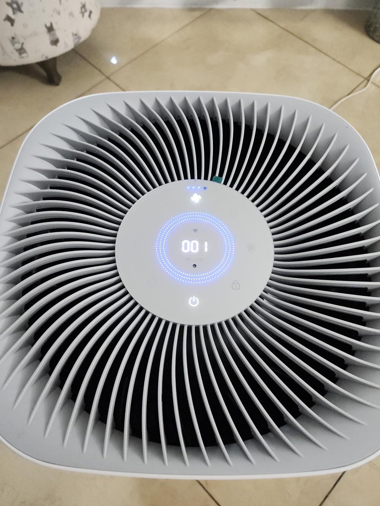 LEVOIT Smart Air Purifiers for Home Large Room Up to 1733 Ft² Core 400S-P | HEPA Sleep Mode, AHAM VERIFIDE, Auto Mode, Air Quality Monitor, 3-in-1 Filter For Pet Allergy, Smoke, Dust, ChildLock, White customer photo 1