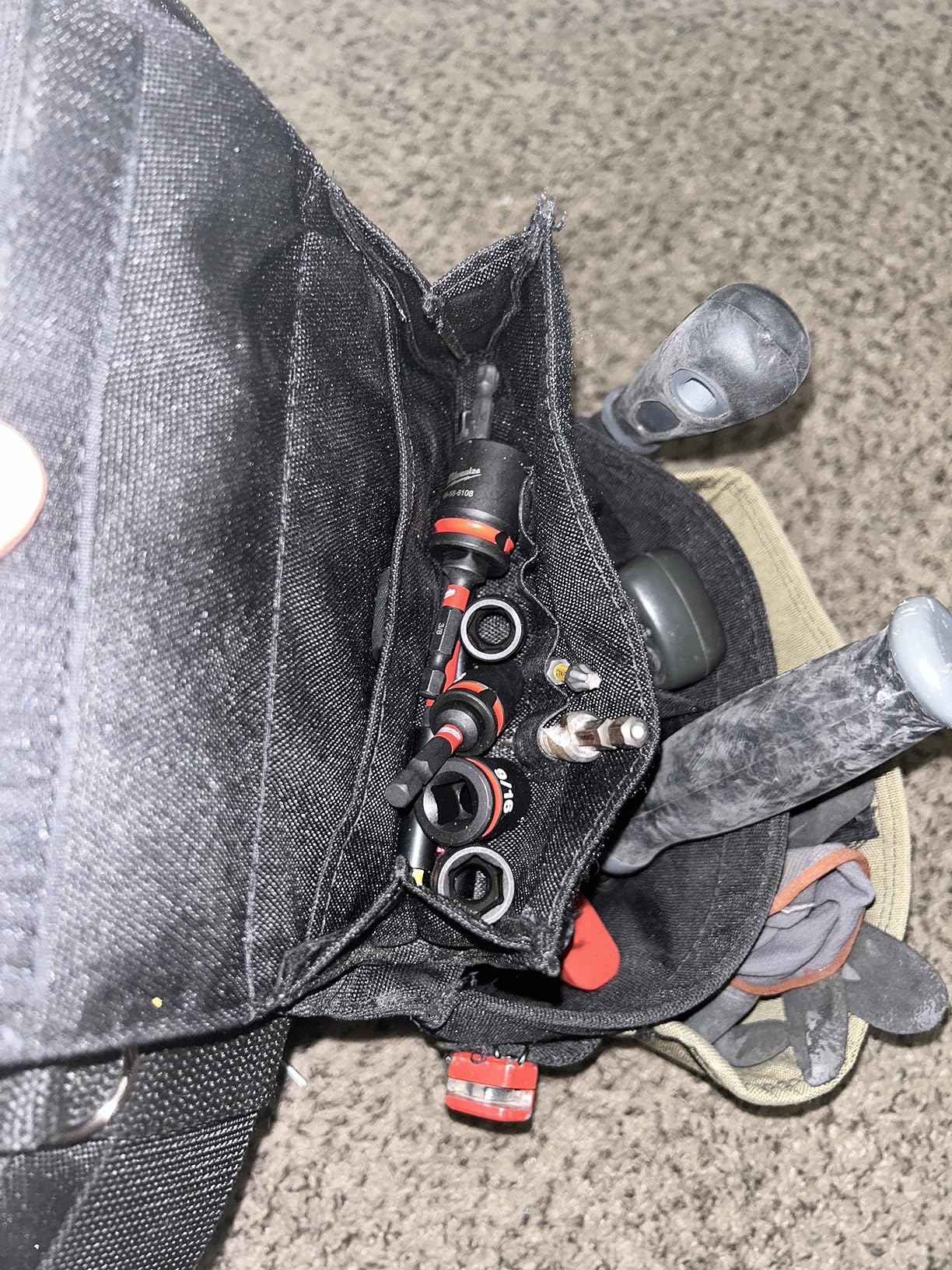 BOULDER BAG Ultimate Electrician Tool Belt MAX Combo, (Large 33-36