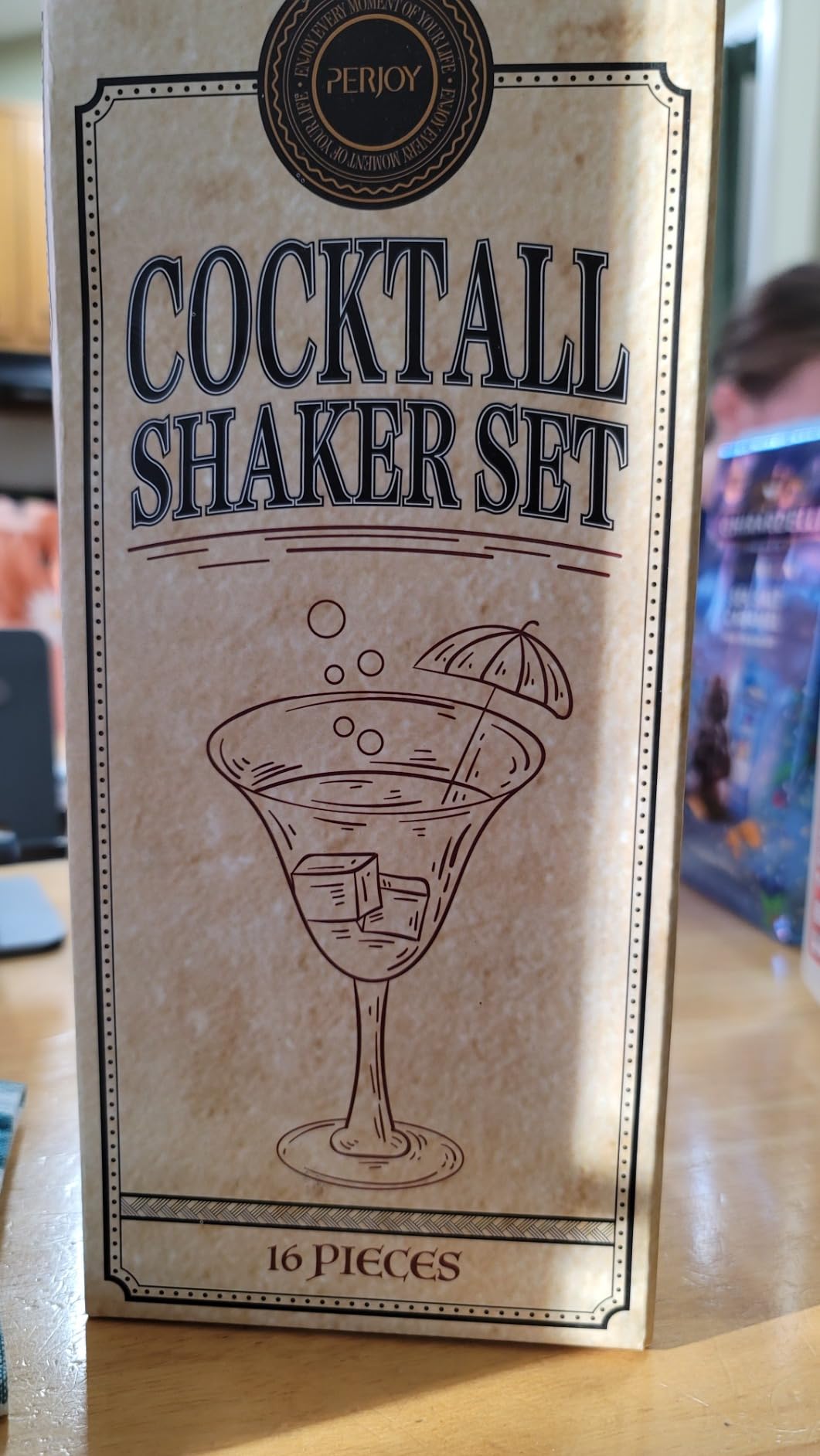 Cocktail Shaker Set, 16 Piece Bartender Kit, Cocktail Shaker, Stainless Steel Bar Set Accessories, Coktail Set, Boston Shaker, Drink Mixer Shaker, Bartending Bar Tools with Muddler Spoon Jigger customer photo 1