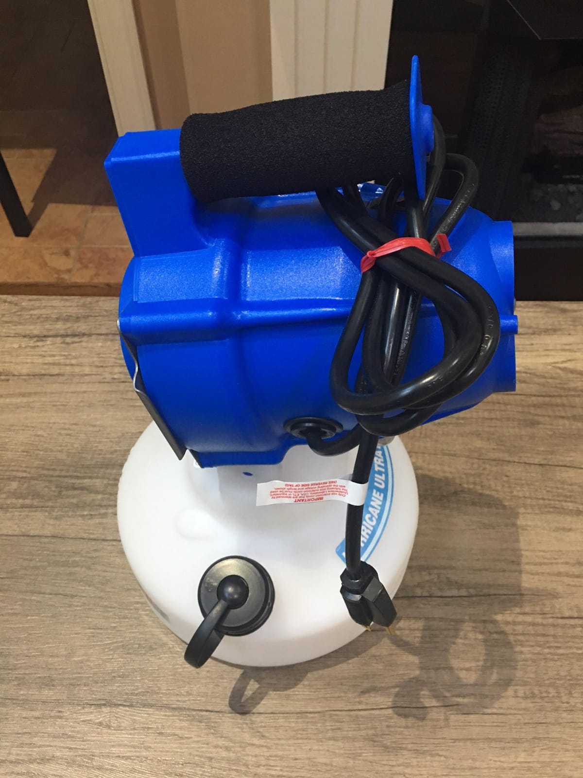Hurricane Ultra II Corded ULV Hand Carry 1-Gallon Fogger, 10-50 Microns customer photo 2