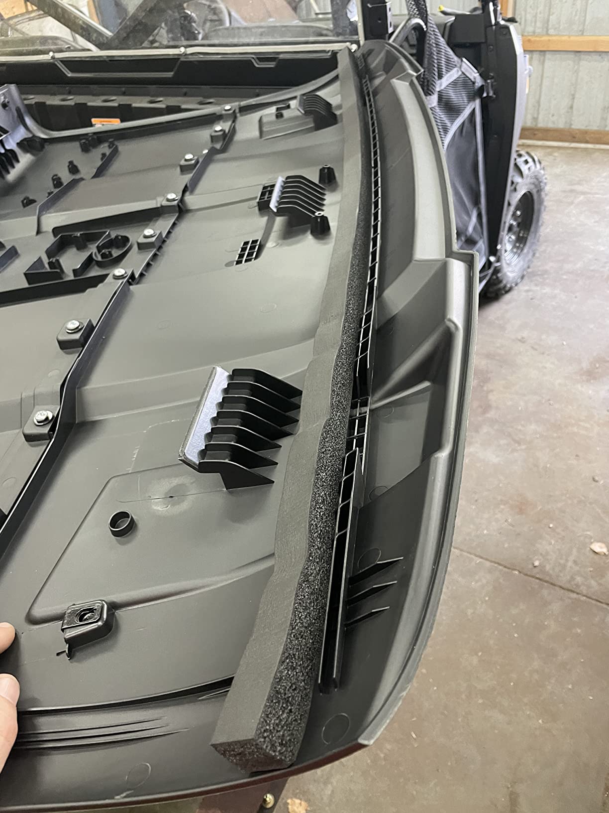 KEMIMOTO Roof Top Hard 2-Seat Compatible with Polaris Ranger XP 1000/1000 | XP 900, Combination Sport Roof Top, Plastic, Replace #2882911 UTV Accessories customer photo 2