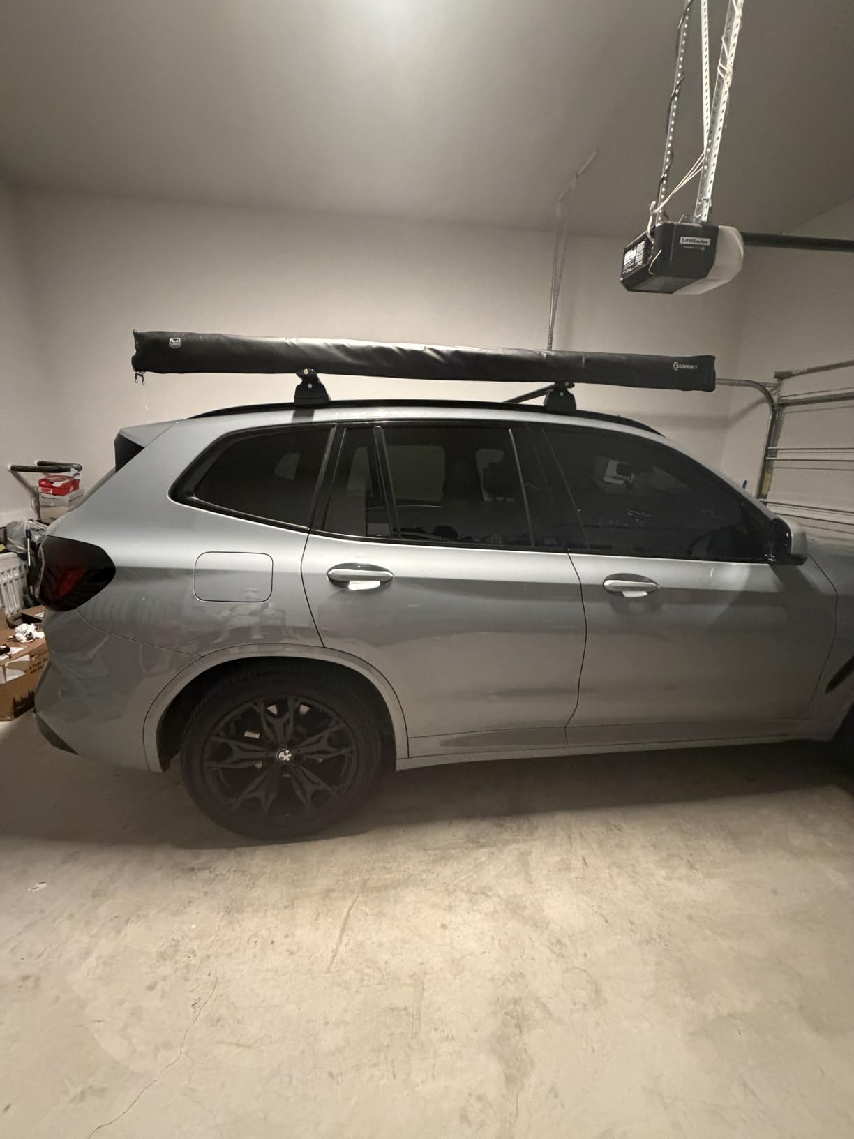 Timber Ridge Car Awning Camper Awning 8.2X6.5ft Truck Tent Waterproof PU10000mm UV50+ Rooftop Overland Camping, Retractable Side Tent Shade for Car/SUV/Truck/Van, Beige customer photo 1