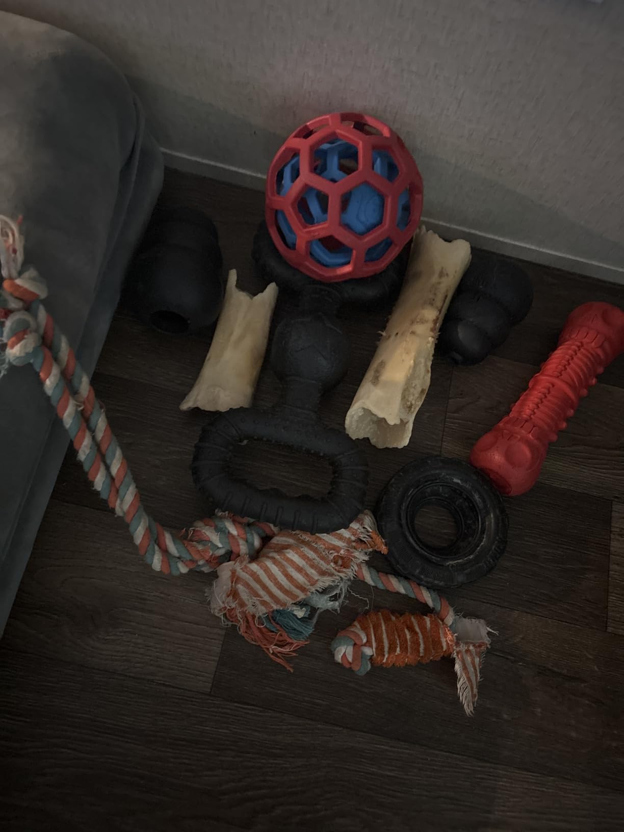 Fida Dog Rope Toys for Aggressive Chewers, 3 Feet 5 Knots customer photo 1