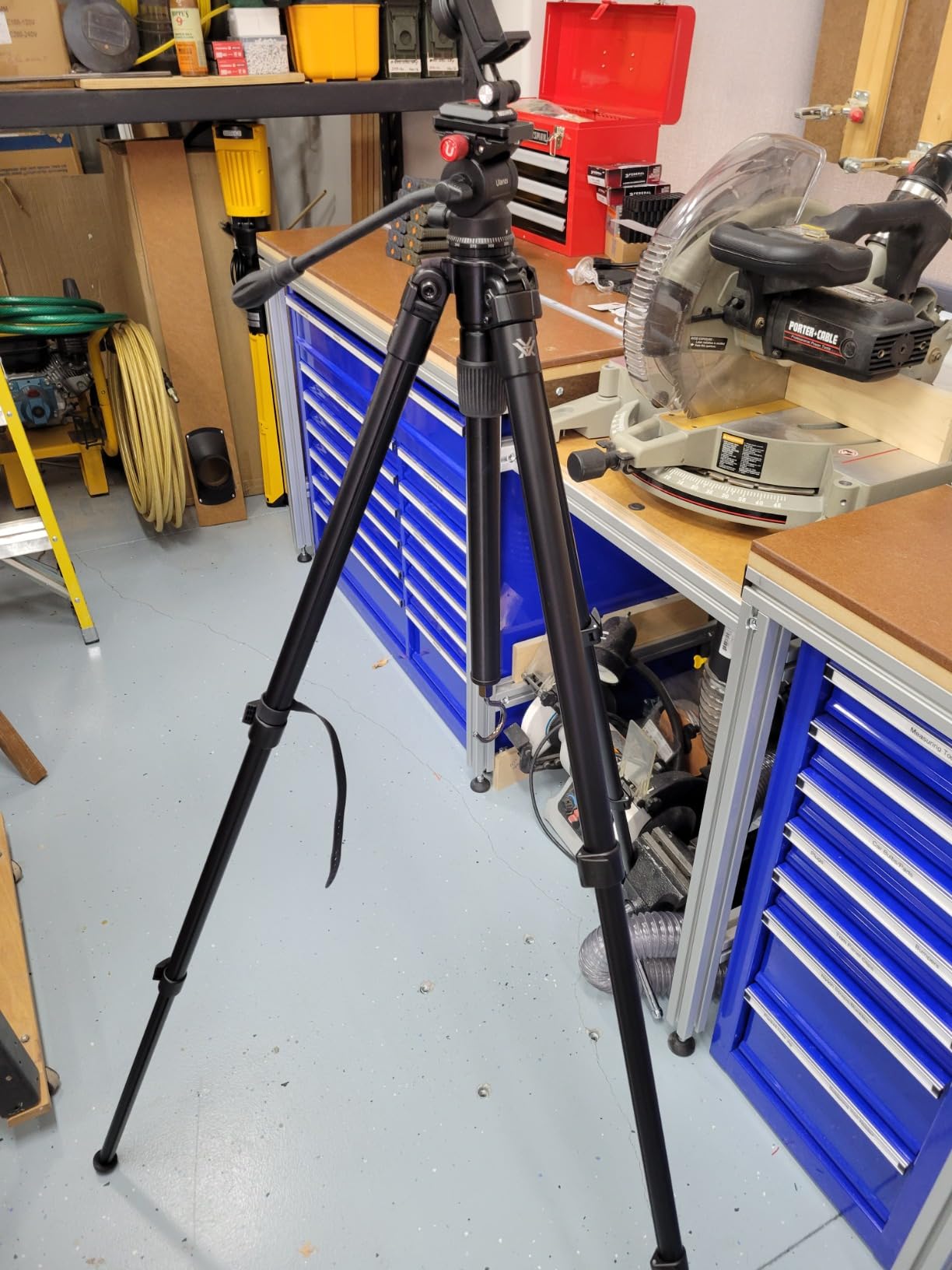 Vortex High Country II Tripod Kit | 2-Way Pan Head - 22 lb Max Load, Arca-Swiss Mount, Aluminum Legs, Flip Lever Leg Locks - Unlimited, Unconditional Warranty customer photo 1