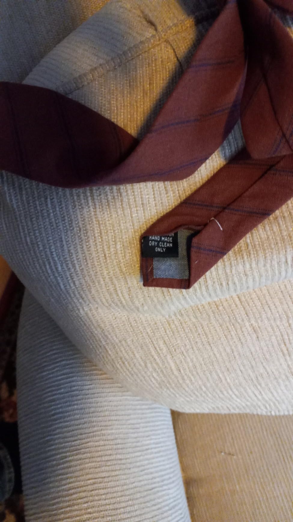 Italian Grenadine Tie - 100% Silk, Hand-Finished & Tipped, Made in Italy, Small-Batch Men's Accessory customer photo 1