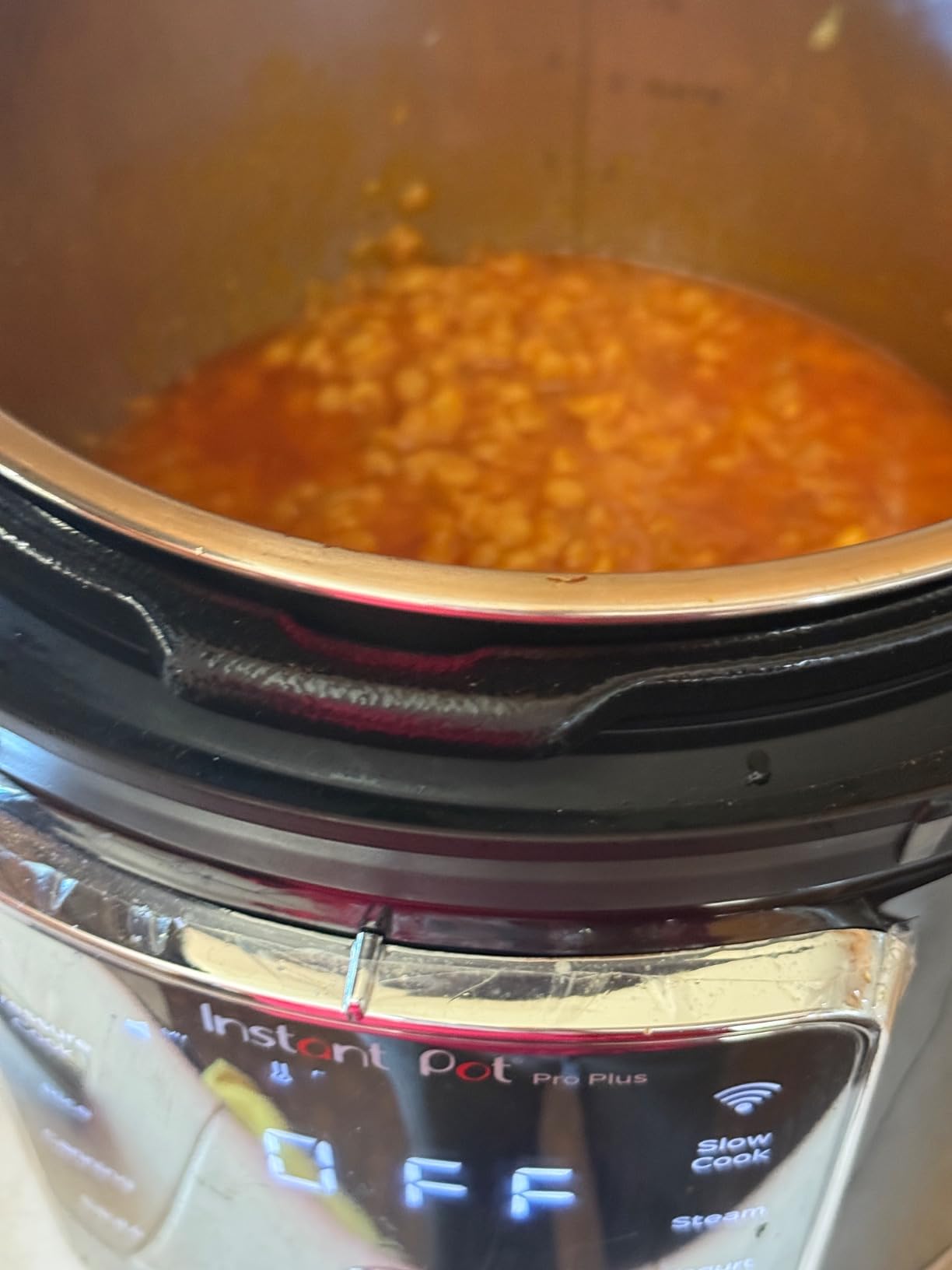 Instant Pot Pro Plus 6 Qt 10-in-1 Electric Pressure Cooker, Black - multicooker with app and guided recipes customer photo 1