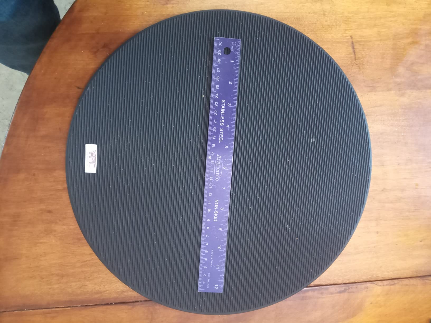 YPC Transfer Disc, Pivot Disc for Transfers, Weight Transfer Device & Mobility Aid with 360 Degree Rotation for Turns, Change in Direction, & Transferring Between Seats, 15inch Diameter(Large) customer photo 2
