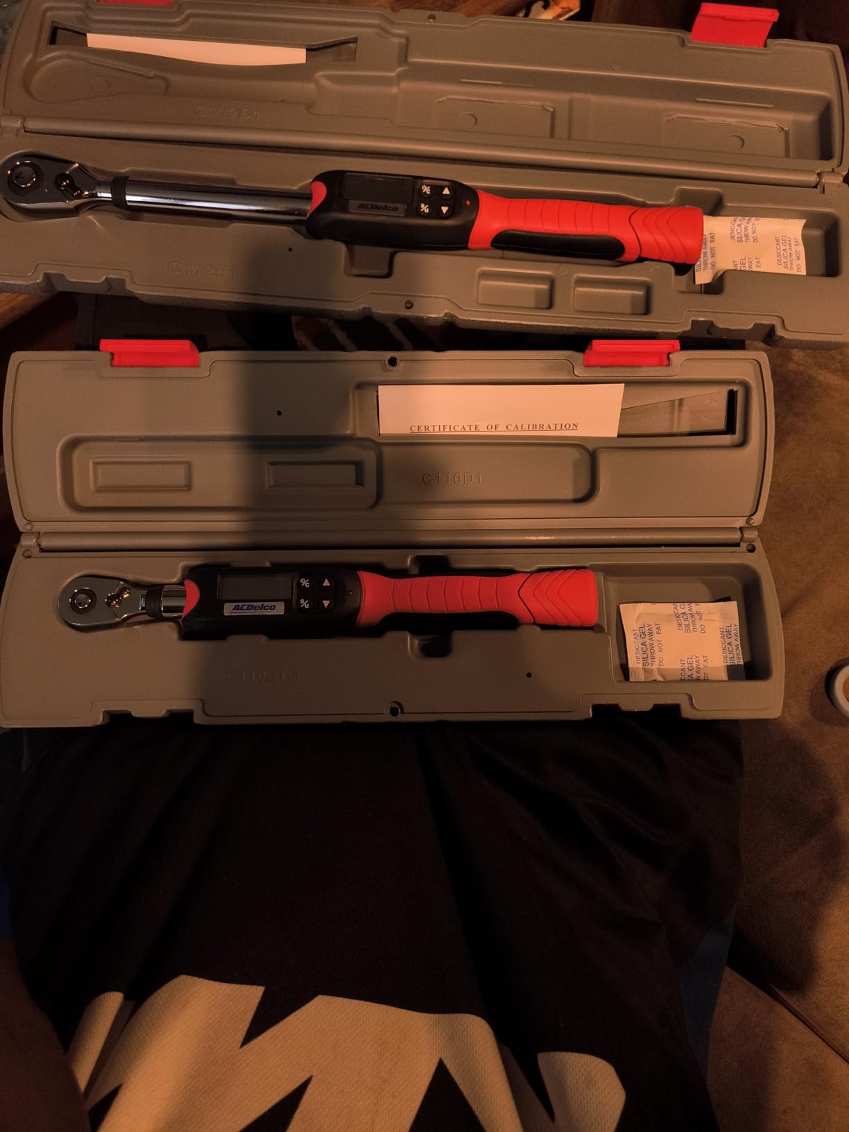 ACDelco ARM601-34 3/8” & ½” Heavy Duty Digital Torque Wrench Combo Kit with Buzzer and LED Flash Notification – ISO 6789 Standards with Certificate of Calibration customer photo 2