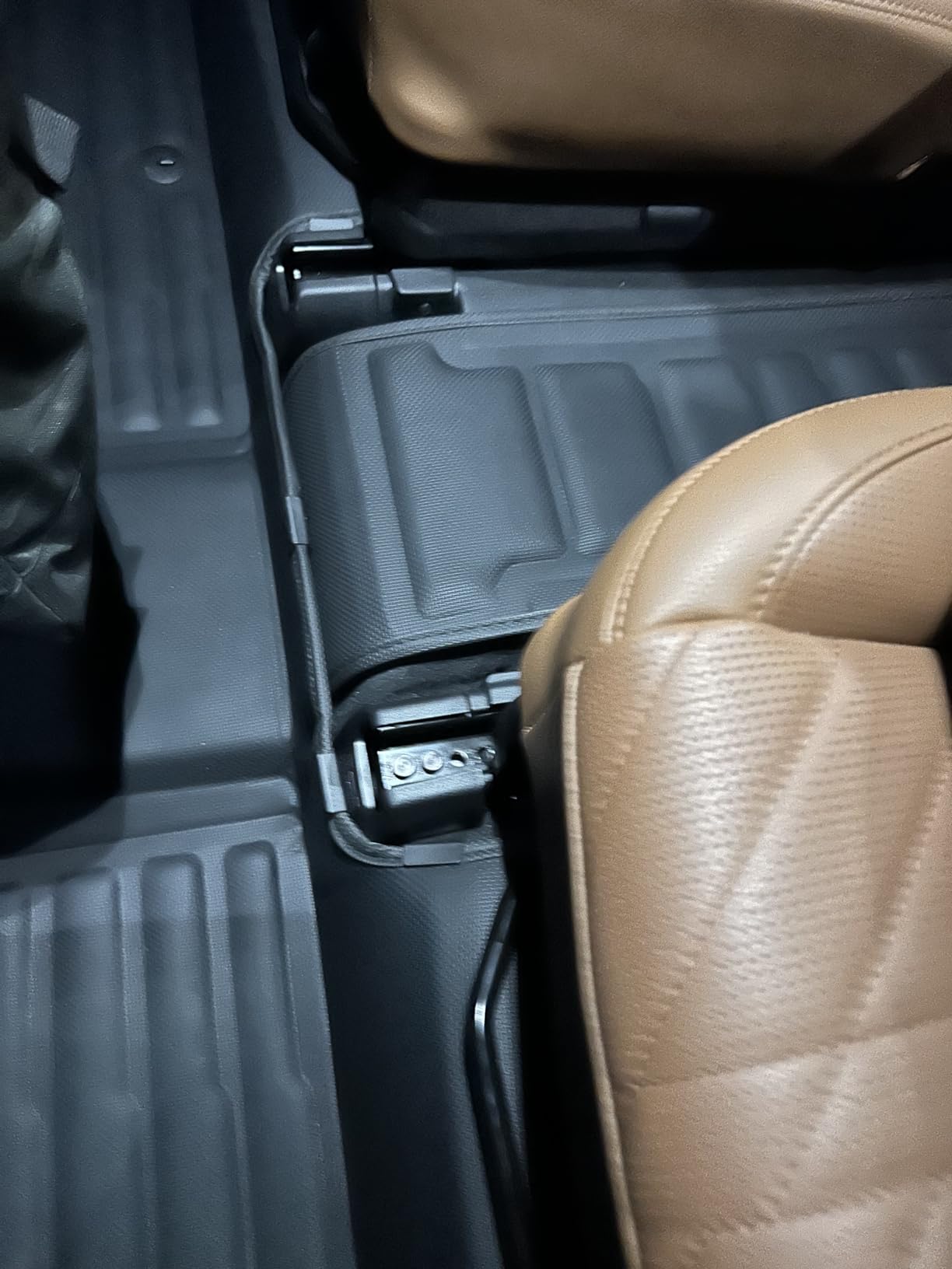 TuxMat - for Kia Telluride 7-Seater 2020-2025 Models - Custom Car Mats - Maximum Coverage, All Weather, Laser Measured - This Full Set Includes 1st, 2nd and 3rd Rows customer photo 1