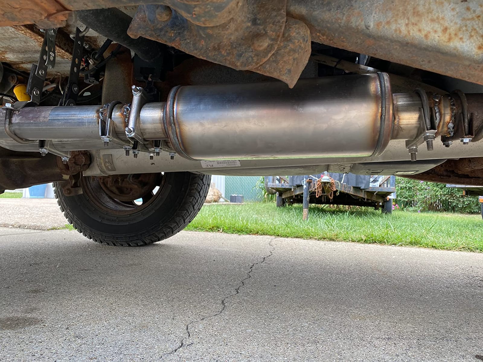 Truck Exhaust Kits - ShopLine Dual Exhaust System 2.5