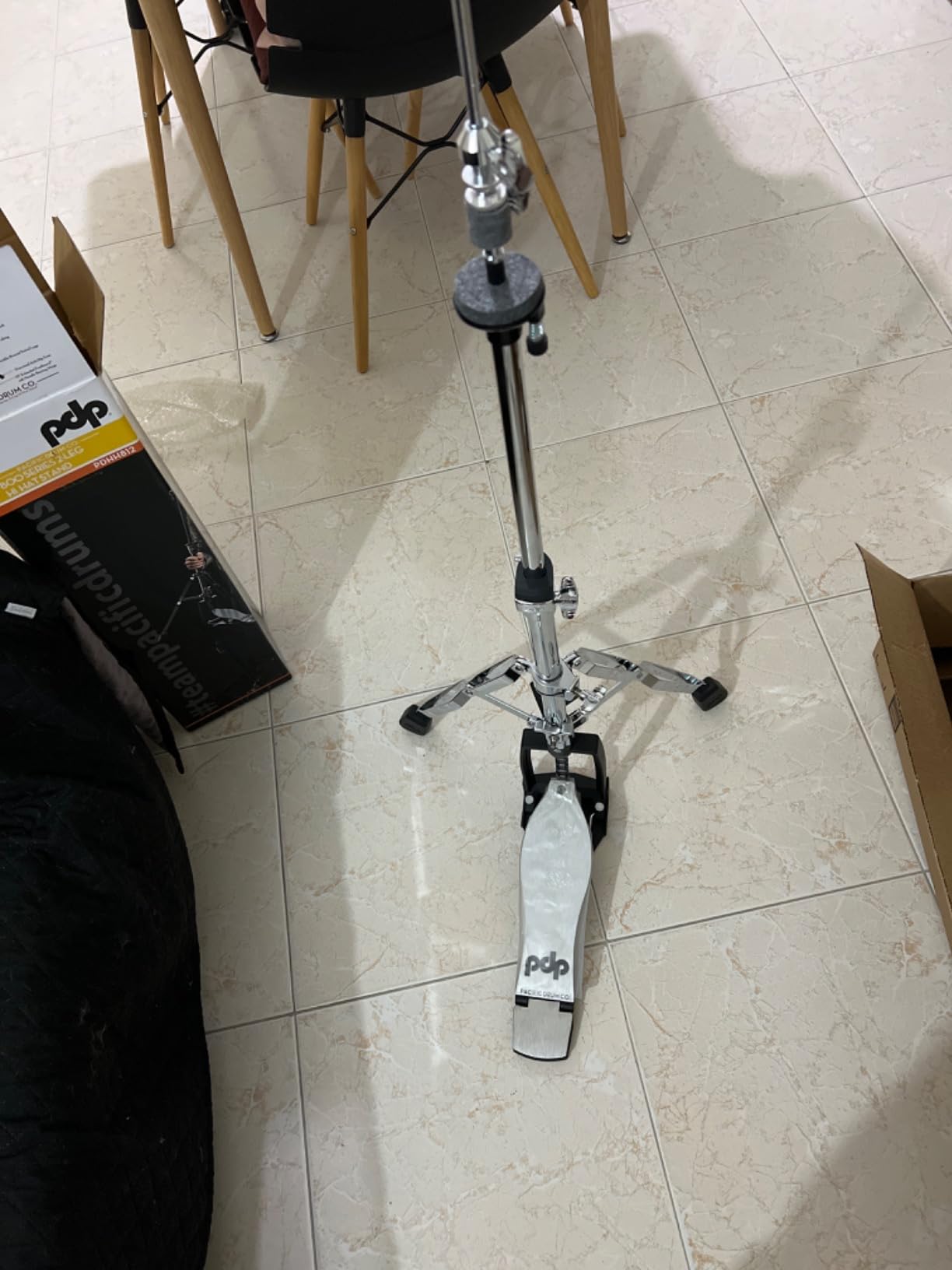 PDP By DW 800 Series Two Legs Hi-Hat Stand (PDHH812), Chrome customer photo 1