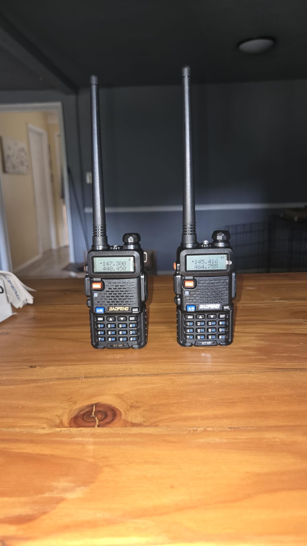 BAOFENG GT-5R Dual Band Ham Radio Handheld, FCC-Compliant Version of UV-5R | UHF VHF Walkie Talkie for Adults, Clean Spurious Emission, with 1800mAh Battery, Earpiece, 128CH, VOX, FM, CHIRP Compatible customer photo 1