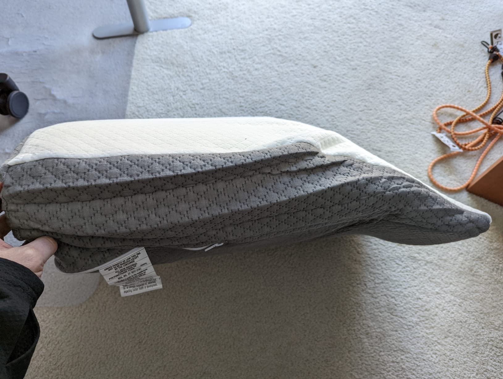 Kolbs Leg Elevation Pillow for After Surgery | Flat Top Bed Wedge Bolster Pillow for Legs | Foot, Knee, Ankle Elevation Post Surgery (Flat Top 7