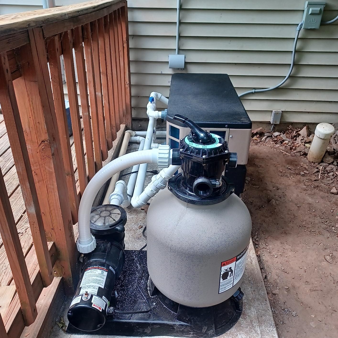 Hayward W3HP50HA2 HeatPro Heat Pump, Beige customer photo 1
