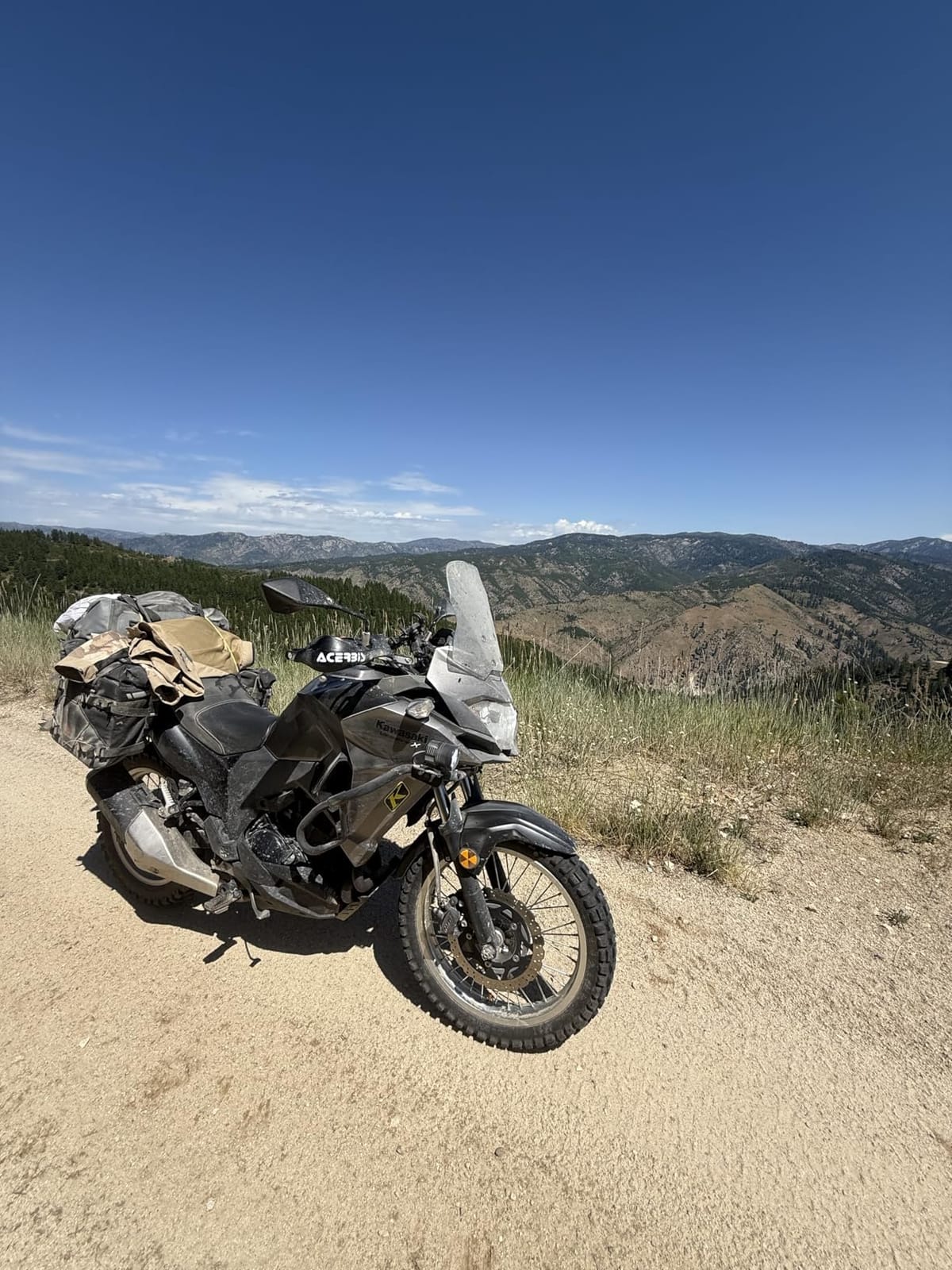 Tusk Pilot Pannier Bags Black/Grey | Durable Soft Saddlebags with Roll-Top Closure, Waterproof Liners and Reflective Accents | Adventure Motorcycle Storage customer photo 2