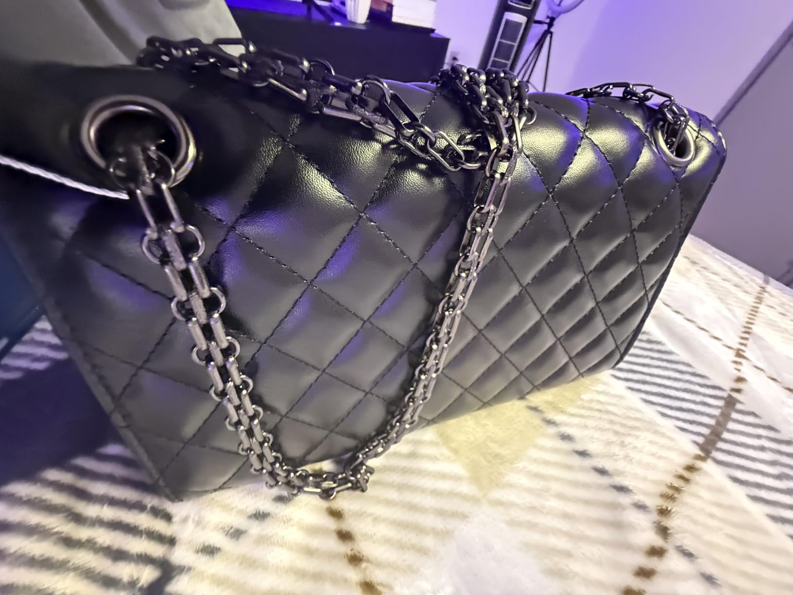 Gladdon Quilted Crossbody Purse for Women Trendy Shoulder Bags customer photo 1