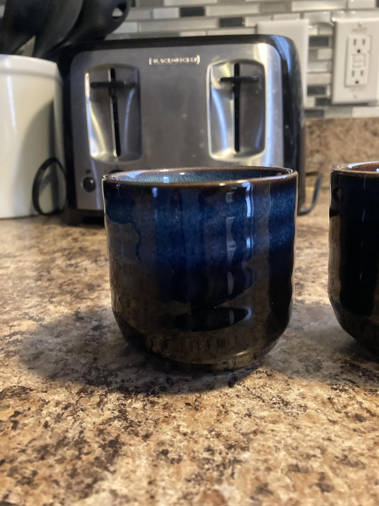 Japanese Style Ceramic Tea Set, Tea Cup, Coffee Cup, Yerba Mate Set, Ceramic Mate Cup Set of 4 (4 colors) customer photo 2