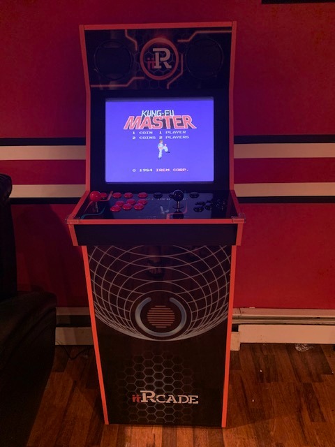 Premium Bartop Arcade Console Original Design 64GB Memory w/Expandable Game Library Wifi, Bluetooth, Sanwa-like Controls. Pre-Loaded With 11 Games Including Dragon's Lair, Beach Buggy Racing and more! customer photo 1